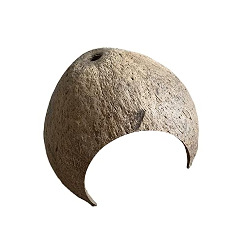 MagiDeal Coconut Shells Hut Shelter Reptile Hideouts Einsiedlernest für Dekor von MagiDeal