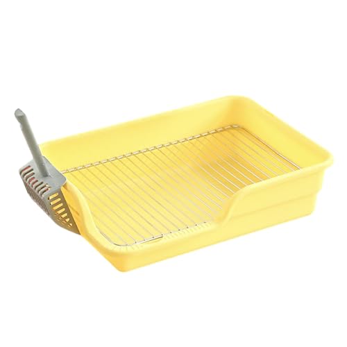 MagiDeal Edelstahl-Mesh-Trainingstoilette, Töpfchen-Tablett, Haustier-Trainingsunterlagen-Halter, langlebiger Hundestreubehälter, Indoor-Hunde-Töpfchen-Zug, Gelber Abstand 18 mm MagiDeal Edelstahl-Mesh-Trainingstoilette, Töpfchen-Tablett, Haustier-Trainingsunterlagen-Halter, langlebiger Hundestreubehälter, Indoor-Hunde-Töpfchen-Zug, Gelber Abstand 18 mm von MagiDeal