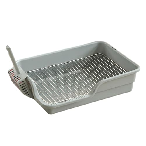 MagiDeal Edelstahl-Mesh-Trainingstoilette, Töpfchen-Tablett, Haustier-Trainingsunterlagen-Halter, langlebiger Hundestreubehälter, Indoor-Hunde-Töpfchen-Zug, Grauer Abstand 18 mm MagiDeal Edelstahl-Mesh-Trainingstoilette, Töpfchen-Tablett, Haustier-Trainingsunterlagen-Halter, langlebiger Hundestreubehälter, Indoor-Hunde-Töpfchen-Zug, Grauer Abstand 18 mm von MagiDeal