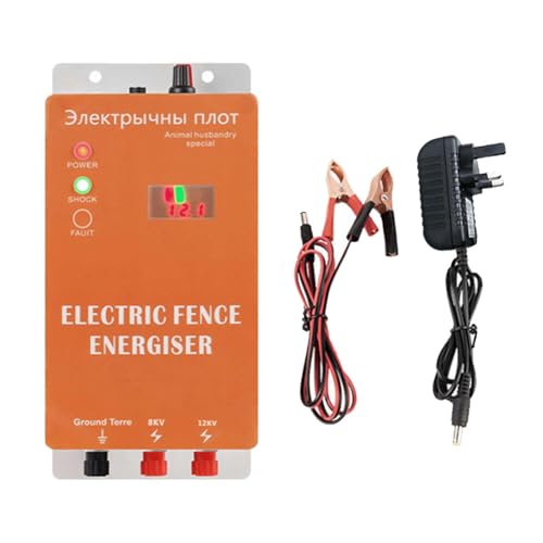 MagiDeal Elektrozaunen, elektrisches Zaunladegerät tragbare leichte Compact -Controller Tierversorgungen für Geflügelgarten MagiDeal Elektrozaunen, elektrisches Zaunladegerät tragbare leichte Compact -Controller Tierversorgungen für Geflügelgarten von MagiDeal