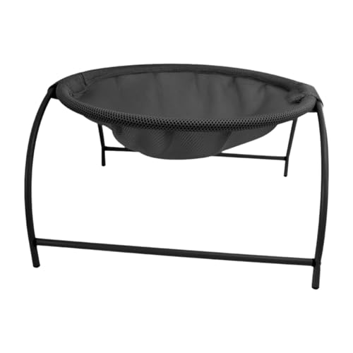 MagiDeal Erhöhtes Katzenbett, erhöhtes Katzenbett, kratzfestes Sofa mit Eisenrahmen, abnehmbares, atmungsaktives Hängenest für Haustiere, Katzenhängemattenbett, Schwarz MagiDeal Erhöhtes Katzenbett, erhöhtes Katzenbett, kratzfestes Sofa mit Eisenrahmen, abnehmbares, atmungsaktives Hängenest für Haustiere, Katzenhängemattenbett, Schwarz von MagiDeal
