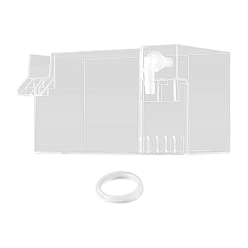 MagiDeal Filterzubehör für Aquarien, transparent, für Wasserfälle von Schildkrötenbecken, Wasserreiniger, Aquarium-Filterbox für kleine Aquarien, Klar 18x10.5x10cm MagiDeal Filterzubehör für Aquarien, transparent, für Wasserfälle von Schildkrötenbecken, Wasserreiniger, Aquarium-Filterbox für kleine Aquarien, Klar 18x10.5x10cm von MagiDeal