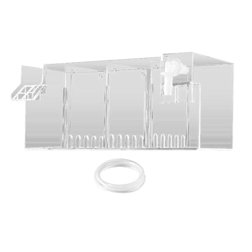 MagiDeal Filterzubehör für Aquarien, transparent, für Wasserfälle von Schildkrötenbecken, Wasserreiniger, Aquarium-Filterbox für kleine Aquarien, Klar 24x10.5x10cm MagiDeal Filterzubehör für Aquarien, transparent, für Wasserfälle von Schildkrötenbecken, Wasserreiniger, Aquarium-Filterbox für kleine Aquarien, Klar 24x10.5x10cm von MagiDeal
