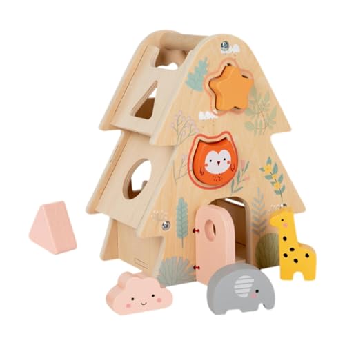 MagiDeal Formsortierer, Haus, Formsortierung, frühes Lernen, Entwicklungsentwicklung, Farbwahrnehmungsspielzeug, passendes Spielzeug für Kinder, Jungen und MagiDeal Formsortierer, Haus, Formsortierung, frühes Lernen, Entwicklungsentwicklung, Farbwahrnehmungsspielzeug, passendes Spielzeug für Kinder, Jungen und von MagiDeal