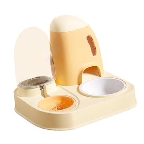 MagiDeal Futter Und Wasserspender für Haustiere, Wasserspender für Hunde, Welpen, Katzen von MagiDeal