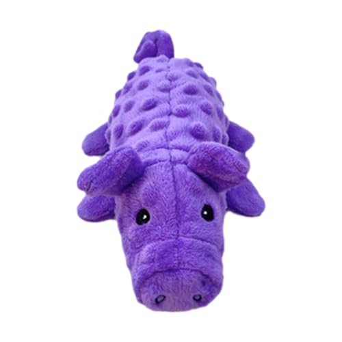 MagiDeal Gefülltes, quietschendes Hundespielzeug, ausgestopftes Schweinchen, Kauspielzeug mit Quietschgeräuschen, Plüschtier, Hundespielzeug zum Kauen für, Lila MagiDeal Gefülltes, quietschendes Hundespielzeug, ausgestopftes Schweinchen, Kauspielzeug mit Quietschgeräuschen, Plüschtier, Hundespielzeug zum Kauen für, Lila von MagiDeal