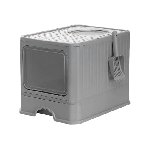 MagiDeal Geschlossene Katzentoilette, Katzentoilette mit Haube, Katzentoilette, Katzentoilette, leicht zu tragen und zu reinigen, spritzschutz, Schubladentyp MagiDeal Geschlossene Katzentoilette, Katzentoilette mit Haube, Katzentoilette, Katzentoilette, leicht zu tragen und zu reinigen, spritzschutz, Schubladentyp von MagiDeal