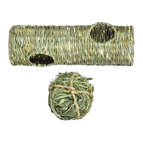 MagiDeal Gras-Tunnel-Spielzeug, Versteck-Röhren-Spielzeug mit offenem Eingang, Versteck-Tunnel, langlebig, für syrischen Hamster, Chinchilla, Igel, MagiDeal Gras-Tunnel-Spielzeug, Versteck-Röhren-Spielzeug mit offenem Eingang, Versteck-Tunnel, langlebig, für syrischen Hamster, Chinchilla, Igel, von MagiDeal