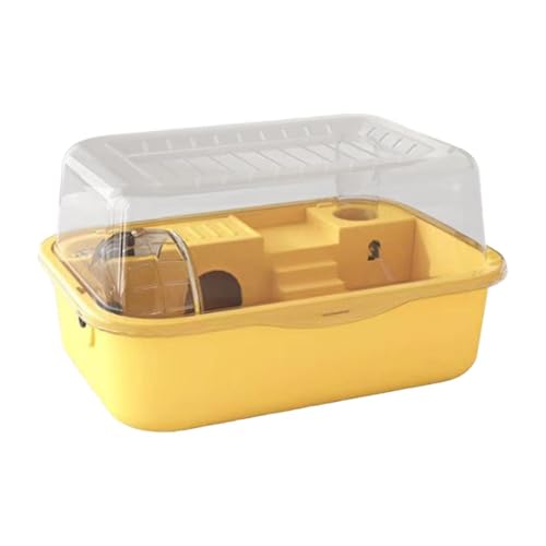 MagiDeal Großer Hamsterkäfig, Lebensraum, tragbar, kreativ, transparent, Oben zu öffnen, Übungs- und Spielhaus, Kleintierkäfig, Rennmäuse, Gelb MagiDeal Großer Hamsterkäfig, Lebensraum, tragbar, kreativ, transparent, Oben zu öffnen, Übungs- und Spielhaus, Kleintierkäfig, Rennmäuse, Gelb von MagiDeal
