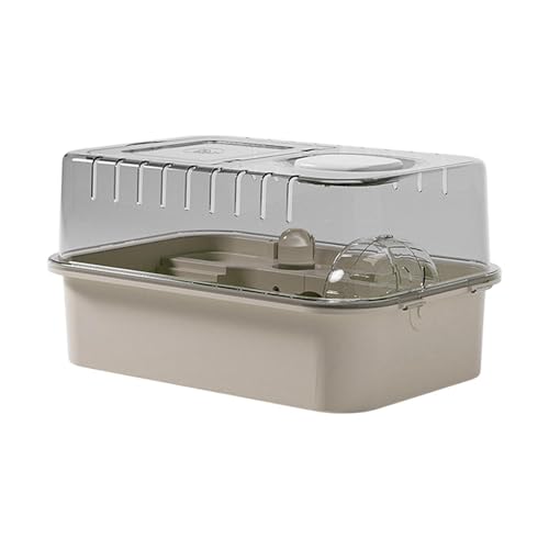 MagiDeal Großer Hamsterkäfig, transparent, mit zu öffnender Oberseite, atmungsaktiver Kleintierkäfig, Hamsterlebensraum für, Mäuse, Meerschweinchen, Weiß MagiDeal Großer Hamsterkäfig, transparent, mit zu öffnender Oberseite, atmungsaktiver Kleintierkäfig, Hamsterlebensraum für, Mäuse, Meerschweinchen, Weiß von MagiDeal