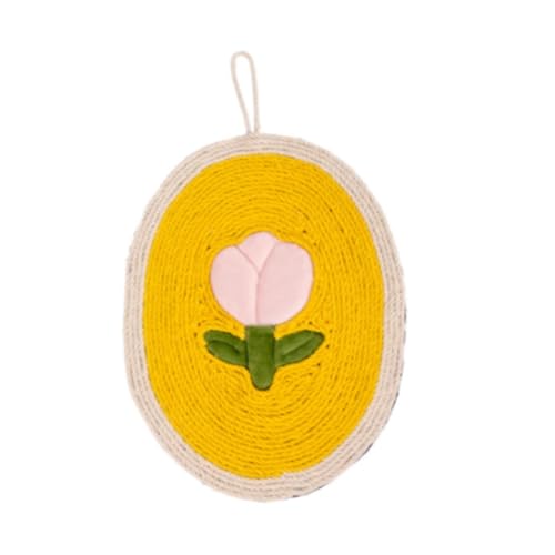 MagiDeal Hängendes Katzenkratzbrett für Hauskatzen, Blumendesign, Ruhen, Schleifen, Krallen, Haltbarkeit, Teppich, Schutz von Teppichen, Katzenkratzpad MagiDeal Hängendes Katzenkratzbrett für Hauskatzen, Blumendesign, Ruhen, Schleifen, Krallen, Haltbarkeit, Teppich, Schutz von Teppichen, Katzenkratzpad von MagiDeal
