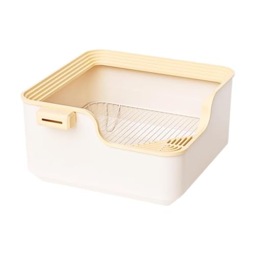 MagiDeal Häschentoilette, Häschentoiletten, Töpfchentraining, erhöhter Spritzschutz, Eckenstreu, Häschentoilette, Käfigzubehör, Meerschweinchen für den, Gelb MagiDeal Häschentoilette, Häschentoiletten, Töpfchentraining, erhöhter Spritzschutz, Eckenstreu, Häschentoilette, Käfigzubehör, Meerschweinchen für den, Gelb von MagiDeal