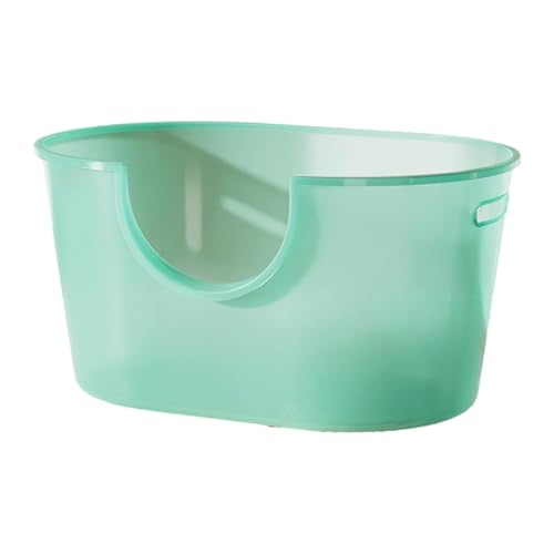 MagiDeal Halb geschlossene Haustierdrüsenpfanne Kätzchen Müll Pfannen Käfig Katze Haustier Lieferungen Töpfchen Toilette kleine Hunde Bettpfan für Kätzchen, GrÜn MagiDeal Halb geschlossene Haustierdrüsenpfanne Kätzchen Müll Pfannen Käfig Katze Haustier Lieferungen Töpfchen Toilette kleine Hunde Bettpfan für Kätzchen, GrÜn von MagiDeal