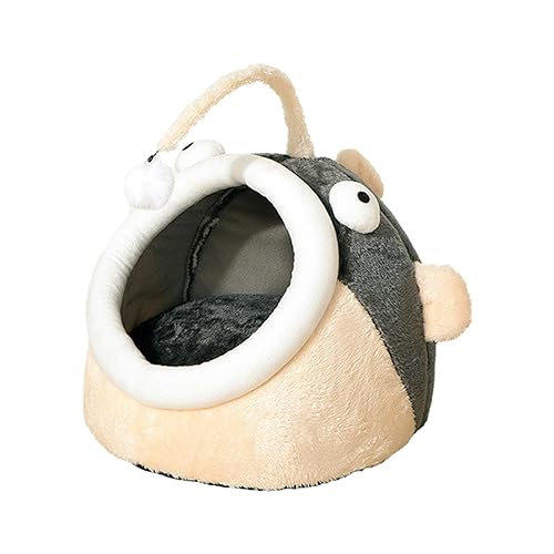 MagiDeal Halbgeschlossenes Hunde- und Katzennest, Hundebett für den Innenbereich, beruhigende Katzenmöbel für den Innenbereich, Katzenhaus, Laterne, S MagiDeal Halbgeschlossenes Hunde- und Katzennest, Hundebett für den Innenbereich, beruhigende Katzenmöbel für den Innenbereich, Katzenhaus, Laterne, S von MagiDeal