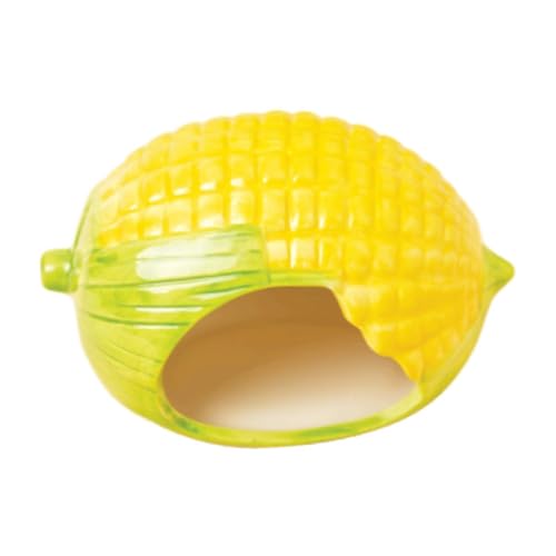 MagiDeal Hamster Haus kleines Tierhöhle Mais -Form Hamster Versteck Hamster Hütte für Ratten Hedgehog Hamster Maus von MagiDeal