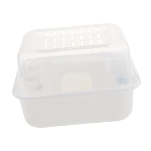 MagiDeal Hamster Käfig Hamsterhaus, Belüftung, leicht zu reinigende, atmungsaktive Kleinkäfiglebensraum für Ratten Mäuse Hamster Meerschweinchen, Weiß von MagiDeal