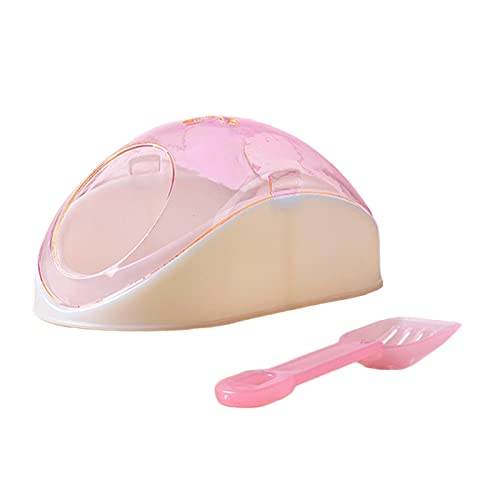 MagiDeal Hamster-Sandbad-Behälter, Badewanne Vermeiden Sie das Heraustreten von Sand, Zubehör, Toiletten, Kleintier-Badebox und Löffel für Rennmäuse, ROSA MagiDeal Hamster-Sandbad-Behälter, Badewanne Vermeiden Sie das Heraustreten von Sand, Zubehör, Toiletten, Kleintier-Badebox und Löffel für Rennmäuse, ROSA von MagiDeal