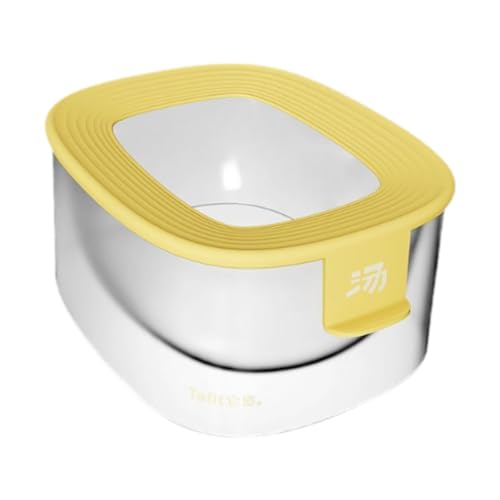 MagiDeal Hamster-Sandbad-Toilette, Hamsterkäfig, Käfigzubehör, Chinchilla-Badebox, Sandbad-Behälter, Chinchilla-Igel, Frettchen, Gelb MagiDeal Hamster-Sandbad-Toilette, Hamsterkäfig, Käfigzubehör, Chinchilla-Badebox, Sandbad-Behälter, Chinchilla-Igel, Frettchen, Gelb von MagiDeal