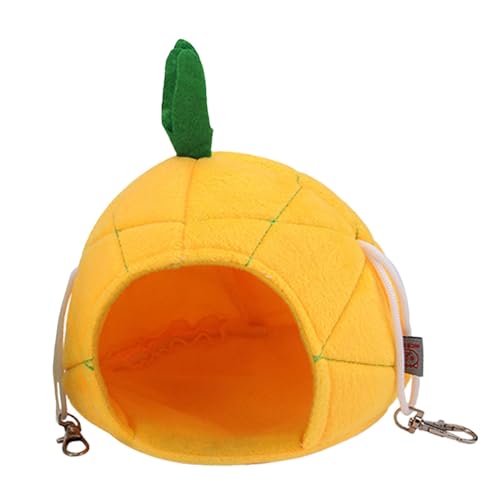 MagiDeal Hamsterbett, gemütliche Hängehütte, Kleintierversteck, Tiere Hamster Hängehaus Käfignest für Meerschweinchen, Igel, Gelbe Ananas MagiDeal Hamsterbett, gemütliche Hängehütte, Kleintierversteck, Tiere Hamster Hängehaus Käfignest für Meerschweinchen, Igel, Gelbe Ananas von MagiDeal