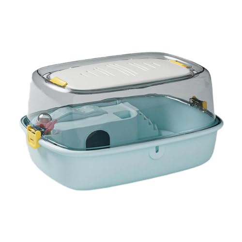 MagiDeal Hamsterkäfig, Bewegungsspielhaus mit Wasserflasche, Hamsterhabitat, Kleintierkäfig für Kleintiere, Rennmäuse, Blau MagiDeal Hamsterkäfig, Bewegungsspielhaus mit Wasserflasche, Hamsterhabitat, Kleintierkäfig für Kleintiere, Rennmäuse, Blau von MagiDeal