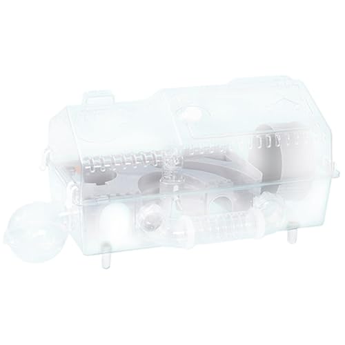 MagiDeal Hamsterkäfig, Hamsterhaus, kreativer multifunktionaler, atmungsaktiver Kleintierkäfig, Hamsterlebensraum für Mäuse, Rennmäuse, Kleintiere, Grau MagiDeal Hamsterkäfig, Hamsterhaus, kreativer multifunktionaler, atmungsaktiver Kleintierkäfig, Hamsterlebensraum für Mäuse, Rennmäuse, Kleintiere, Grau von MagiDeal