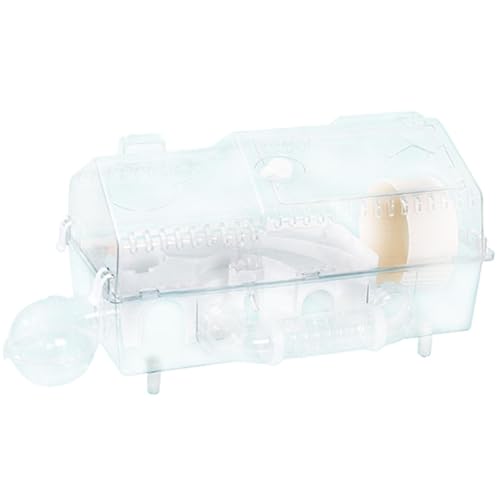 MagiDeal Hamsterkäfig, Hamsterhaus, kreativer multifunktionaler, atmungsaktiver Kleintierkäfig, Hamsterlebensraum für Mäuse, Rennmäuse, Kleintiere, Weiß MagiDeal Hamsterkäfig, Hamsterhaus, kreativer multifunktionaler, atmungsaktiver Kleintierkäfig, Hamsterlebensraum für Mäuse, Rennmäuse, Kleintiere, Weiß von MagiDeal
