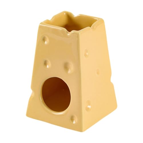 MagiDeal Hamsterlebensräume kleine Haustiere Versteckhöhle Süßes Hamster Nest Sturdy Dekoration Käfigzubehör für kleine Tiere Meerschweinchen, Wasserhalter von MagiDeal