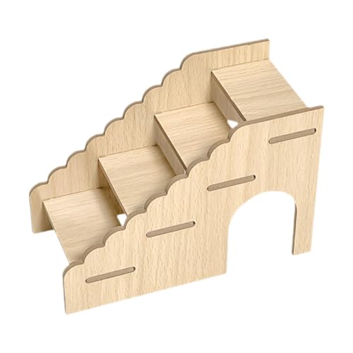 MagiDeal Hamstertreppe, Hamster-Holzhaustreppe, Spiel- und Kletterkäfig-Dekor, Versteck, Hamster-Lebensraum-Zubehör MagiDeal Hamstertreppe, Hamster-Holzhaustreppe, Spiel- und Kletterkäfig-Dekor, Versteck, Hamster-Lebensraum-Zubehör von MagiDeal