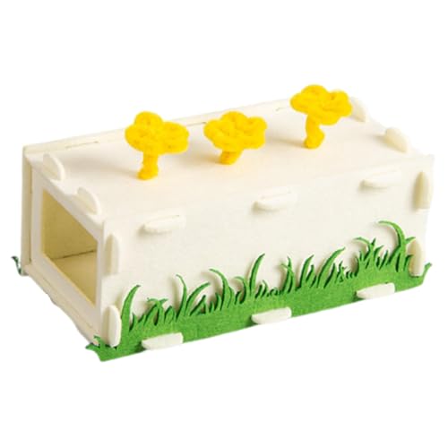 MagiDeal Hamstertunnel, Versteck, Meerschweinchenhaus, Nagetierunterschlupf, Käfigdekoration, vielseitig, leicht, weicher Filz, abnehmbares Design, 20x9x8cm MagiDeal Hamstertunnel, Versteck, Meerschweinchenhaus, Nagetierunterschlupf, Käfigdekoration, vielseitig, leicht, weicher Filz, abnehmbares Design, 20x9x8cm von MagiDeal