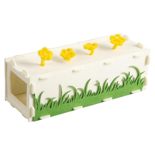 MagiDeal Hamstertunnel, Versteck, Meerschweinchenhaus, Nagetierunterschlupf, Käfigdekoration, vielseitig, leicht, weicher Filz, abnehmbares Design, 30x11.5x10cm MagiDeal Hamstertunnel, Versteck, Meerschweinchenhaus, Nagetierunterschlupf, Käfigdekoration, vielseitig, leicht, weicher Filz, abnehmbares Design, 30x11.5x10cm von MagiDeal