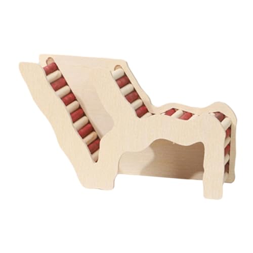 MagiDeal Hamsterversteck Kletterbrücke Holz Kleintierkäfig Dekor Rennmäuse Zwerghamster Käfigzubehör Palyhouse Übungsspielzeug, Farbe B MagiDeal Hamsterversteck Kletterbrücke Holz Kleintierkäfig Dekor Rennmäuse Zwerghamster Käfigzubehör Palyhouse Übungsspielzeug, Farbe B von MagiDeal