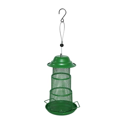 MagiDeal Hanging Vogelfutterläder für Outdoors Gartendekoration Hauswarming Geschenk Einfach zu reinigen Vogelfutter für Bauernhaus Veranda Terrasse, Runden MagiDeal Hanging Vogelfutterläder für Outdoors Gartendekoration Hauswarming Geschenk Einfach zu reinigen Vogelfutter für Bauernhaus Veranda Terrasse, Runden von MagiDeal