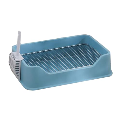 MagiDeal Haustier-Hundetoilette, kleine Tier-Toilettenbox, Hase, Bettpfanne, Käfig, Katzentoilette, Welpen-Toilette, Bettwäsche-Box für Hase, kleine Hunde, Blau MagiDeal Haustier-Hundetoilette, kleine Tier-Toilettenbox, Hase, Bettpfanne, Käfig, Katzentoilette, Welpen-Toilette, Bettwäsche-Box für Hase, kleine Hunde, Blau von MagiDeal