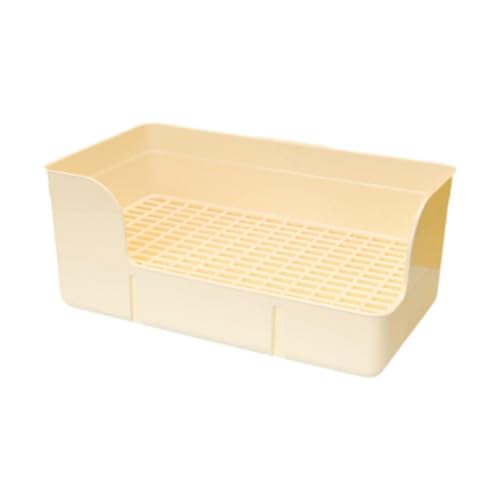 MagiDeal Haustier Kaninchen Müll Töpfchen Zug Pee Pan Tablett Bettpflege Eckstrauder Pfanne für Meerschweinchen Frettchen Hasenratten, Weiß MagiDeal Haustier Kaninchen Müll Töpfchen Zug Pee Pan Tablett Bettpflege Eckstrauder Pfanne für Meerschweinchen Frettchen Hasenratten, Weiß von MagiDeal