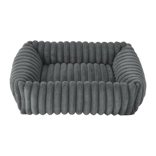 MagiDeal Haustier Katzen Hundebett, Haustier Schlafmatte, Haustierkissen, Süße, Gemütliche Hundehütte, Zwinger, Waschbar, Katzennest, Hundesofa, Welpenbett für, Grau, L MagiDeal Haustier Katzen Hundebett, Haustier Schlafmatte, Haustierkissen, Süße, Gemütliche Hundehütte, Zwinger, Waschbar, Katzennest, Hundesofa, Welpenbett für, Grau, L von MagiDeal