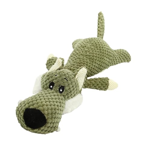 MagiDeal Haustier-Kauspielzeug, Plüschhund, quietschendes Spielzeug, Möbelschutz, Traning-Spielzeug, Stofftier, Hundespielzeug für, Grün MagiDeal Haustier-Kauspielzeug, Plüschhund, quietschendes Spielzeug, Möbelschutz, Traning-Spielzeug, Stofftier, Hundespielzeug für, Grün von MagiDeal