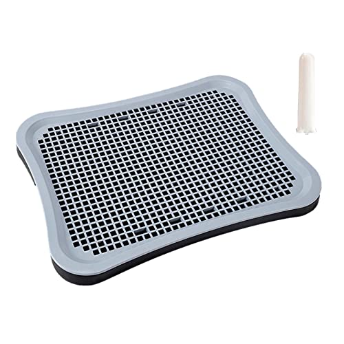 MagiDeal Haustier-Toilette, Hundetöpfchen-Tablett, rutschfest, langlebig, waschbar, Urinal, abnehmbare Netzgitter, Töpfchentrainer, Pinkel-Pad für den, Schwarz MagiDeal Haustier-Toilette, Hundetöpfchen-Tablett, rutschfest, langlebig, waschbar, Urinal, abnehmbare Netzgitter, Töpfchentrainer, Pinkel-Pad für den, Schwarz von MagiDeal