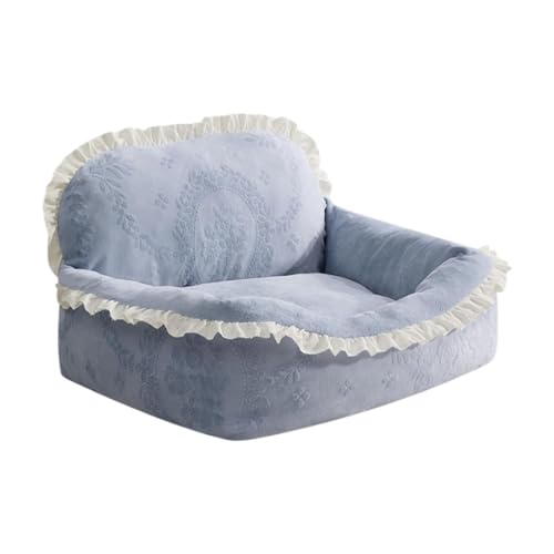 MagiDeal Haustierbett für Katzen Im Innenbereich, Sofa, Heimdekoration, Kitty, Herbst, Winter, Welpe, Bequem, rutschfest, Neuheit, Stilvolle Hundehütte, Zwinge, Graublau MagiDeal Haustierbett für Katzen Im Innenbereich, Sofa, Heimdekoration, Kitty, Herbst, Winter, Welpe, Bequem, rutschfest, Neuheit, Stilvolle Hundehütte, Zwinge, Graublau von MagiDeal