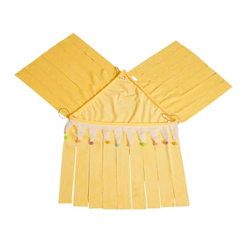 MagiDeal Haustierkäfig, Eckversteck, Kleintierhaus, tragbares, abnehmbares Ruhenest, Kleintierversteck für Kätzchen, Mäuse, Ratten, Chinchillas, Gelb, S MagiDeal Haustierkäfig, Eckversteck, Kleintierhaus, tragbares, abnehmbares Ruhenest, Kleintierversteck für Kätzchen, Mäuse, Ratten, Chinchillas, Gelb, S von MagiDeal