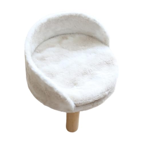 MagiDeal Haustiersofa, erhöhtes Katzenbett für mittelgroße und kleine Hunde und Katzen, modernes Katzen-Loungebett, Holzbeine, weiches Welpenschlafbett, 50cmx50cmx30cm MagiDeal Haustiersofa, erhöhtes Katzenbett für mittelgroße und kleine Hunde und Katzen, modernes Katzen-Loungebett, Holzbeine, weiches Welpenschlafbett, 50cmx50cmx30cm von MagiDeal