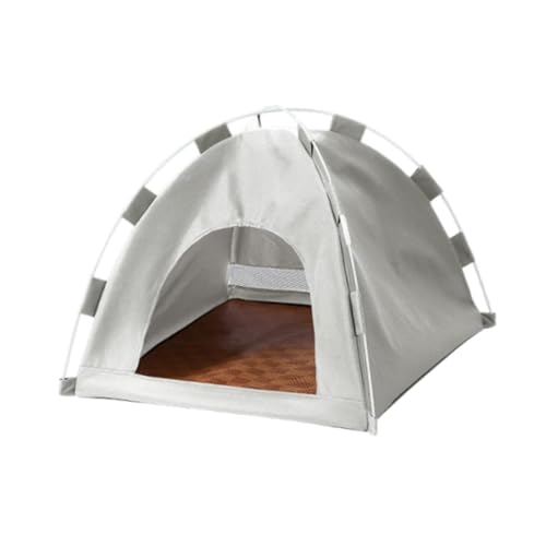 MagiDeal Haustierzelt für Katzen, Hunde, Katzenhaus, halbgeschlossen, bequem, atmungsaktiv, Zwingerbett mit Fenster für Kätzchen, Kleintiere, Outdoor, Strand, GRAU MagiDeal Haustierzelt für Katzen, Hunde, Katzenhaus, halbgeschlossen, bequem, atmungsaktiv, Zwingerbett mit Fenster für Kätzchen, Kleintiere, Outdoor, Strand, GRAU von MagiDeal