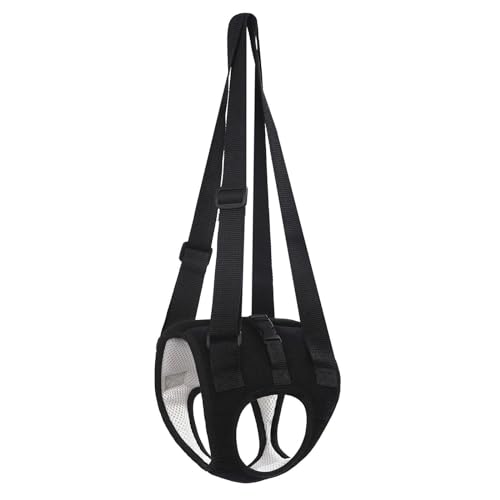 MagiDeal Hilfsgurt zum Tragen und Spazierengehen von Hunden, Hebevorrichtung für ältere Hunde, Komfortdesign, Hundetrage, verstellbares Stützgeschirr für, Schwarz, m MagiDeal Hilfsgurt zum Tragen und Spazierengehen von Hunden, Hebevorrichtung für ältere Hunde, Komfortdesign, Hundetrage, verstellbares Stützgeschirr für, Schwarz, m von MagiDeal