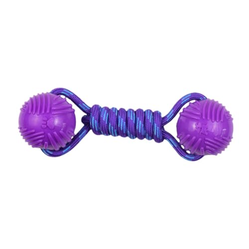 MagiDeal Hund Nylon Seil mit Ball, Haustierspielzeug, Lila MagiDeal Hund Nylon Seil mit Ball, Haustierspielzeug, Lila von MagiDeal