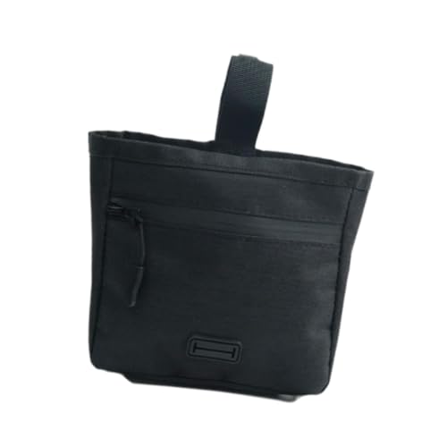 MagiDeal Hund behandeln Beutel Haustier Tasche Haustier Futter Spielzeug Oxford Stoff mit großer Kapazitätsbeutel Spender Snack Belohnung Hülle für Gehen, Schwarz von MagiDeal