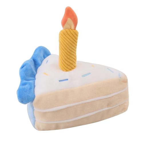 MagiDeal Hunde-Geburtstagskuchen-Spielzeug, Bissspielzeug, weiches Plüsch-Kuchen, quietschendes Spielzeug, Haustierspielzeug für Welpen, Kätzchen, kleine, MagiDeal Hunde-Geburtstagskuchen-Spielzeug, Bissspielzeug, weiches Plüsch-Kuchen, quietschendes Spielzeug, Haustierspielzeug für Welpen, Kätzchen, kleine, von MagiDeal