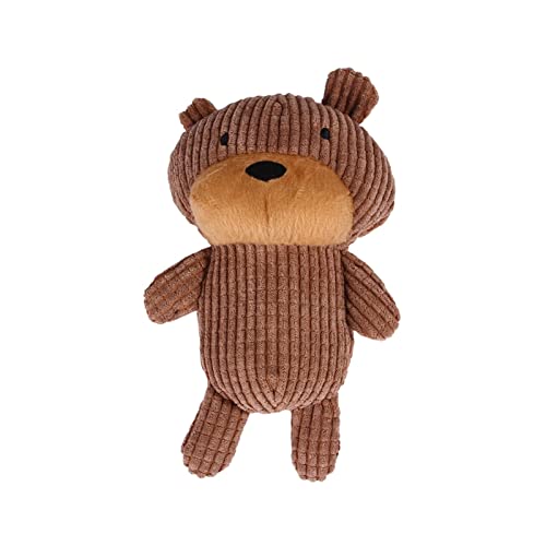 MagiDeal Hunde Quietscher Kauspielzeug Bissfester Welpe, der Schlepperspielzeug für kleine große Hunde spielt, Brown MagiDeal Hunde Quietscher Kauspielzeug Bissfester Welpe, der Schlepperspielzeug für kleine große Hunde spielt, Brown von MagiDeal