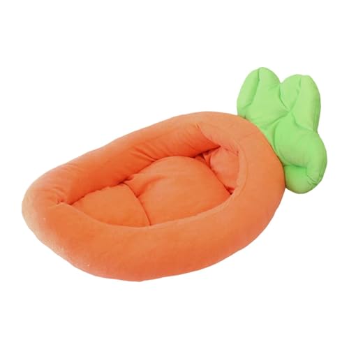 MagiDeal Hundebett, Haustier-Schlafbett, weicher, Abnehmbarer Bezug, süßes Hundesofa in Karottenform, Katzenbetten für Hauskatzen, für kleine Hunde, Hauskatzen MagiDeal Hundebett, Haustier-Schlafbett, weicher, Abnehmbarer Bezug, süßes Hundesofa in Karottenform, Katzenbetten für Hauskatzen, für kleine Hunde, Hauskatzen von MagiDeal