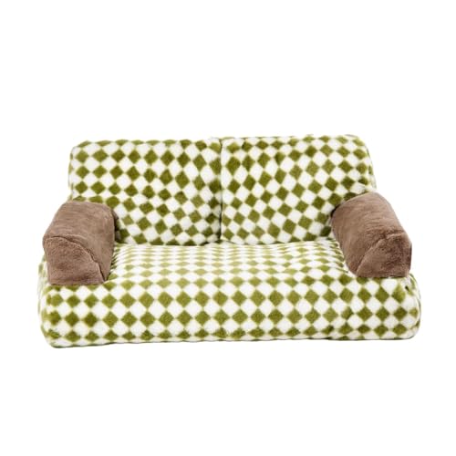 MagiDeal Hundebett-Sofa, weiches, beruhigendes Katzensofa, rutschfest, für alle Jahreszeiten, Moderne Hunde-/Katzencouch, waschbares Katzenbett für Katzen, Green S MagiDeal Hundebett-Sofa, weiches, beruhigendes Katzensofa, rutschfest, für alle Jahreszeiten, Moderne Hunde-/Katzencouch, waschbares Katzenbett für Katzen, Green S von MagiDeal