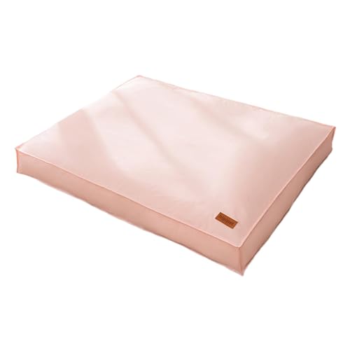 MagiDeal Hundebettmatte, Hundekistenbett, Abnehmbare Decke, Bequeme Thermomatte, Katzen-/Hundematte für den Winter, Stühle, Sofas und Couches, ROSA von MagiDeal