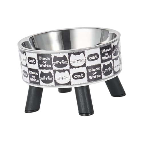 MagiDeal Hundenapfständer, Snackbehälter, schützt den Hals von Haustieren, Futternapf für Haustiere, Katzenfutternapf, Katzenfutter- und Wassernapf für, Schwarz MagiDeal Hundenapfständer, Snackbehälter, schützt den Hals von Haustieren, Futternapf für Haustiere, Katzenfutternapf, Katzenfutter- und Wassernapf für, Schwarz von MagiDeal